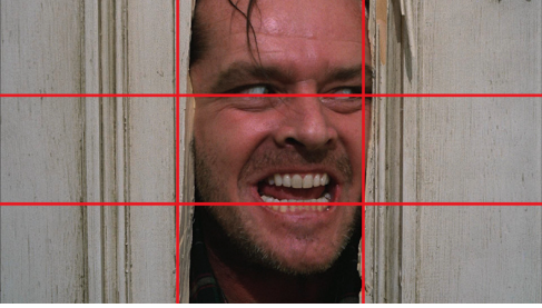 The Shining Rule of Thirds